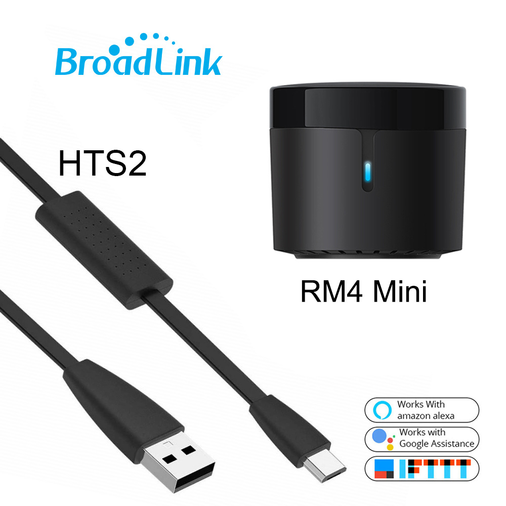 Smart Plug Mini Alexa Google - Télécommande intelligente Broadlink Rm4 Mini, infrarouge