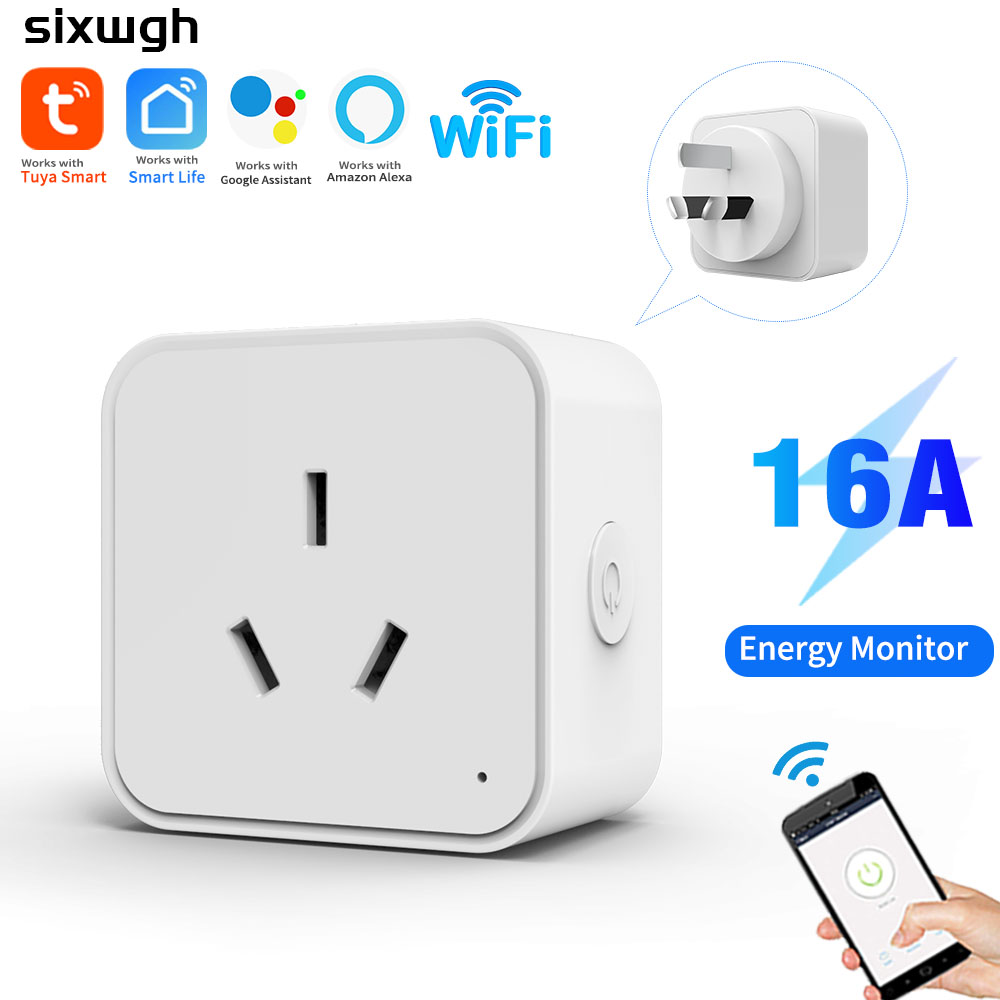 Smart Plug Energy Monitoring Wifi - Prise intelligente WiFi Tuya standard AU