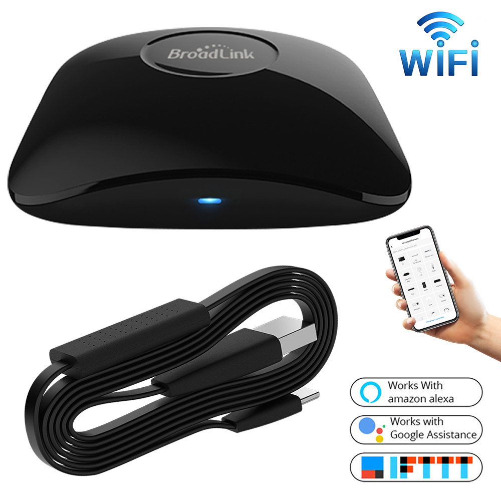 Smart Plug Mini Alexa Google - BroadLink RM4 Pro – commutateur IR