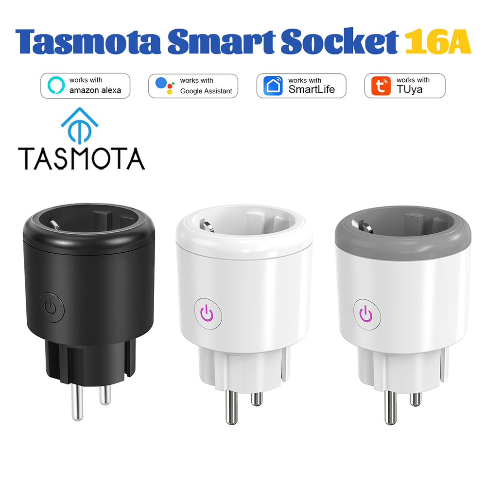 Smart Plug Energy Monitoring Wifi - Prise intelligente Tasmota EU 16A avec