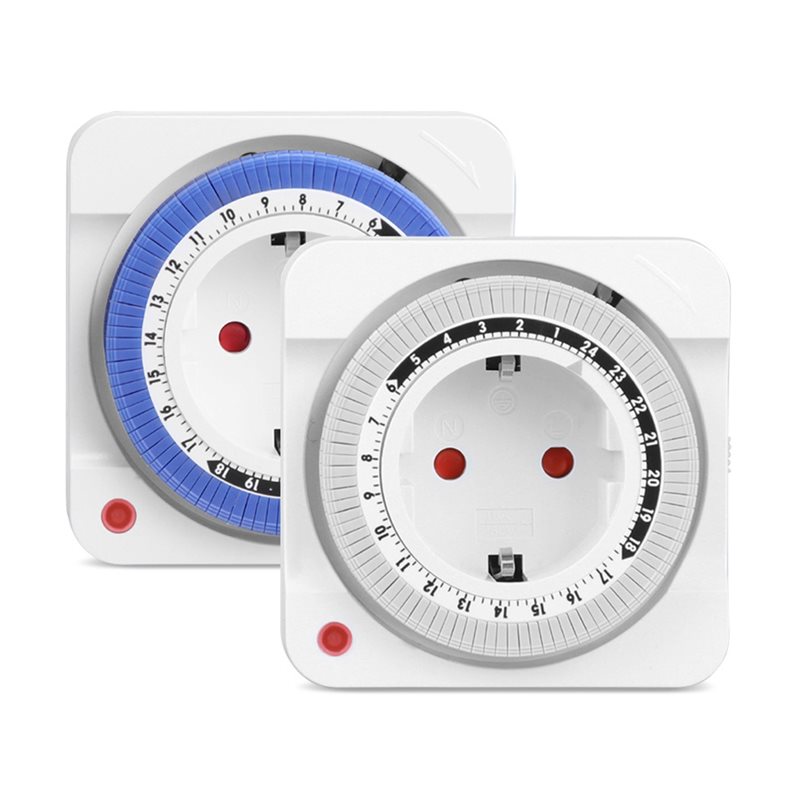 Smart Socket With Timer Countdown - SYW-24 Minuteur minuterie automatique marche/arrêt programmation