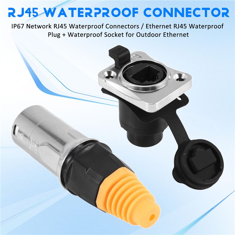 Smart Plug Outdoor Waterproof - Connecteurs réseau RJ45 étanches Smart-IP67 /