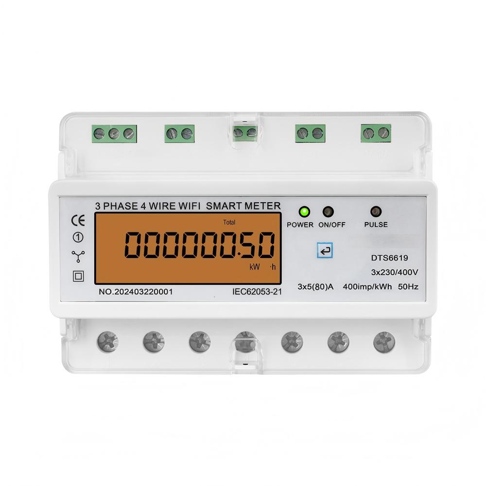 Compteur d'énergie intelligent - Energy Meter Din Rail Wifi avis et prix