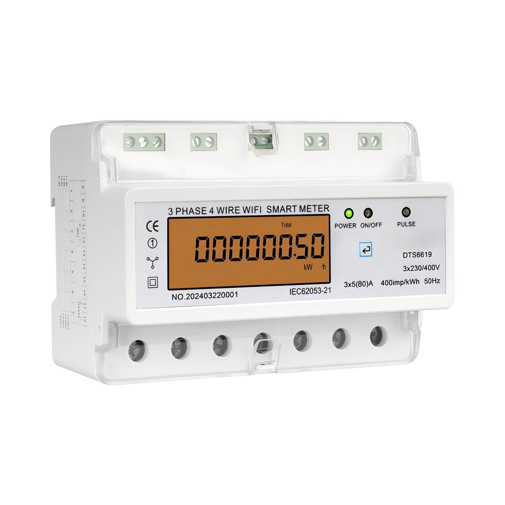 Compteur d'énergie intelligent - Energy Meter Din Rail Wifi avis et prix