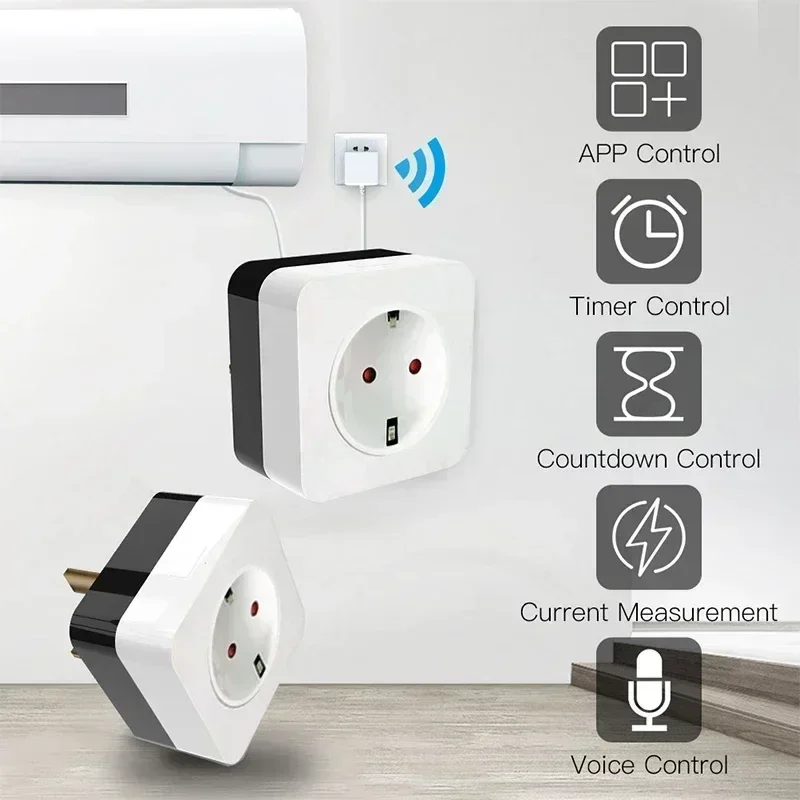 Prise intelligente WiFi Tuya 1 - Smart Socket 16A Tuya App avis et prix