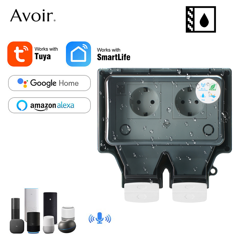 Avoir Tuya prises électriques  - Smart Plug Outdoor Waterproof avis et prix