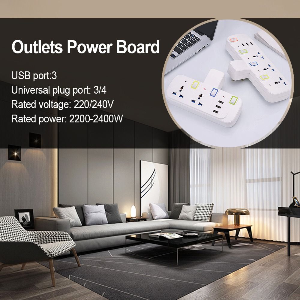 Adaptateur de prise USB intell - Smart Power Strip 4 Outlet Usb avis et prix