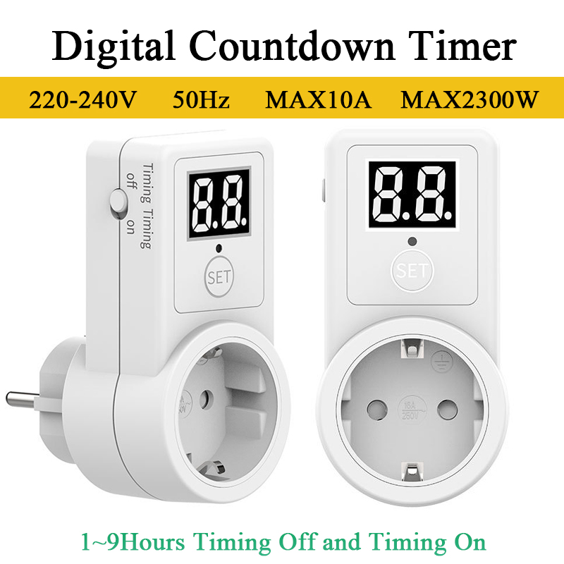 Minuteur numérique intelligent - Smart Socket With Timer Countdown avis et prix