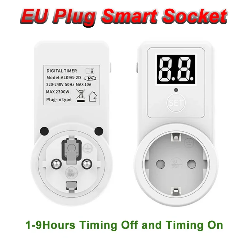 Minuteur numérique intelligent - Smart Socket With Timer Countdown avis et prix