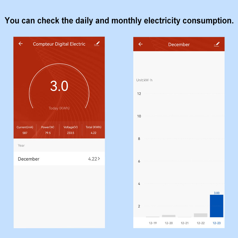 Compteur d'énergie numérique i - Energy Meter Din Rail Wifi avis et prix