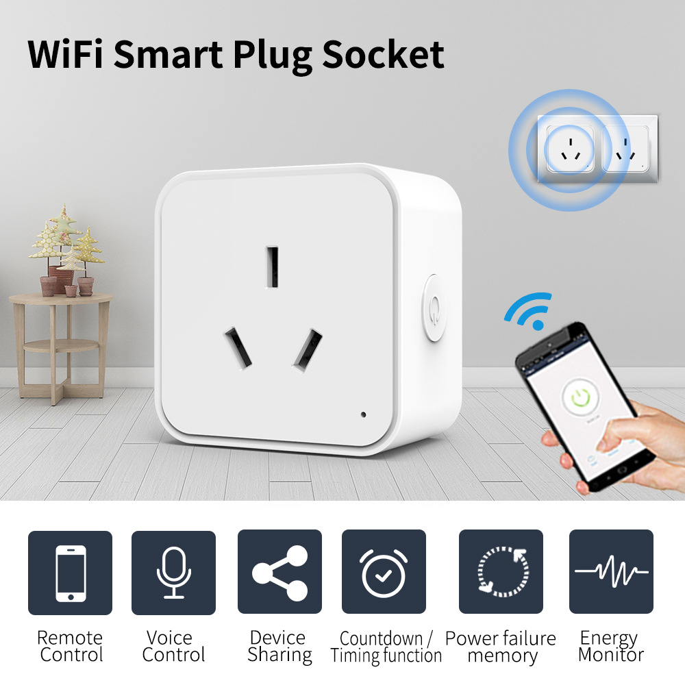 Prise intelligente Tuya WIFI A - Smart Plug Zigbee 16A avis et prix