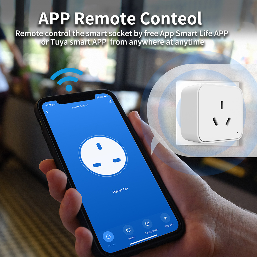Prise intelligente Tuya WIFI A - Smart Plug Zigbee 16A avis et prix