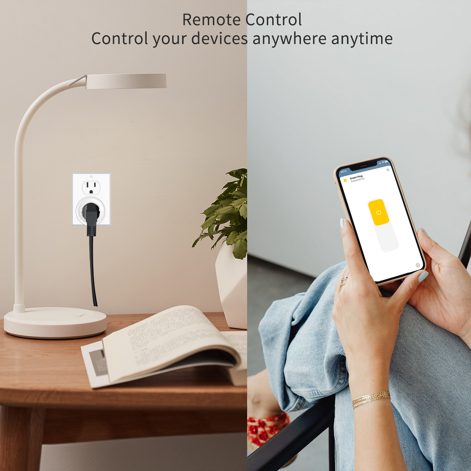 Prise intelligente ronde HomeK - Smart Plug Energy Monitoring Wifi avis et prix