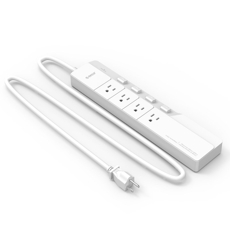 ORICO-Multiprise avec interrup - Smart Power Strip 4 Outlet Usb avis et prix