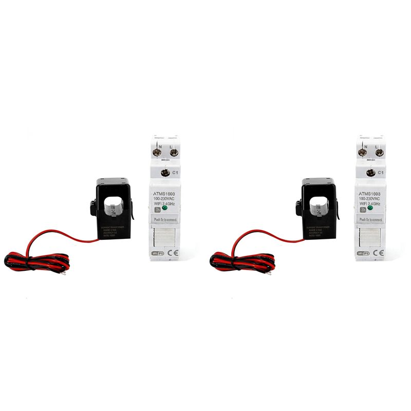ABJI-2X ATMS1603 Tuya Compteur - Energy Meter Din Rail Wifi avis et prix