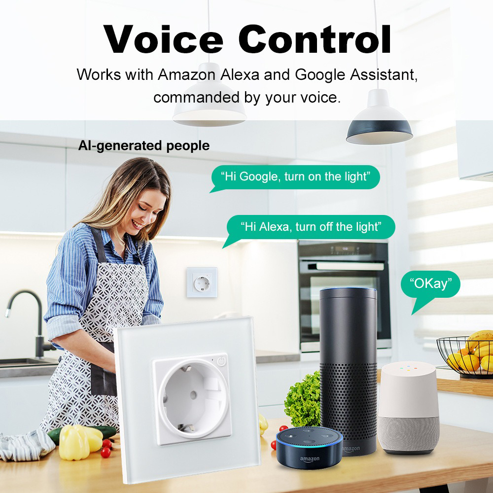 Prise murale intelligente Wi-F - Smart Socket 16A Tuya App avis et prix