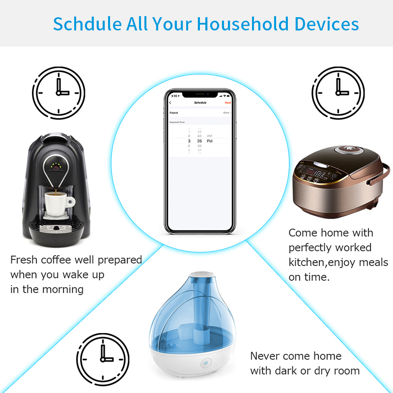 Prise intelligente WiFi Tuya a - Smart Socket 16A Tuya App avis et prix