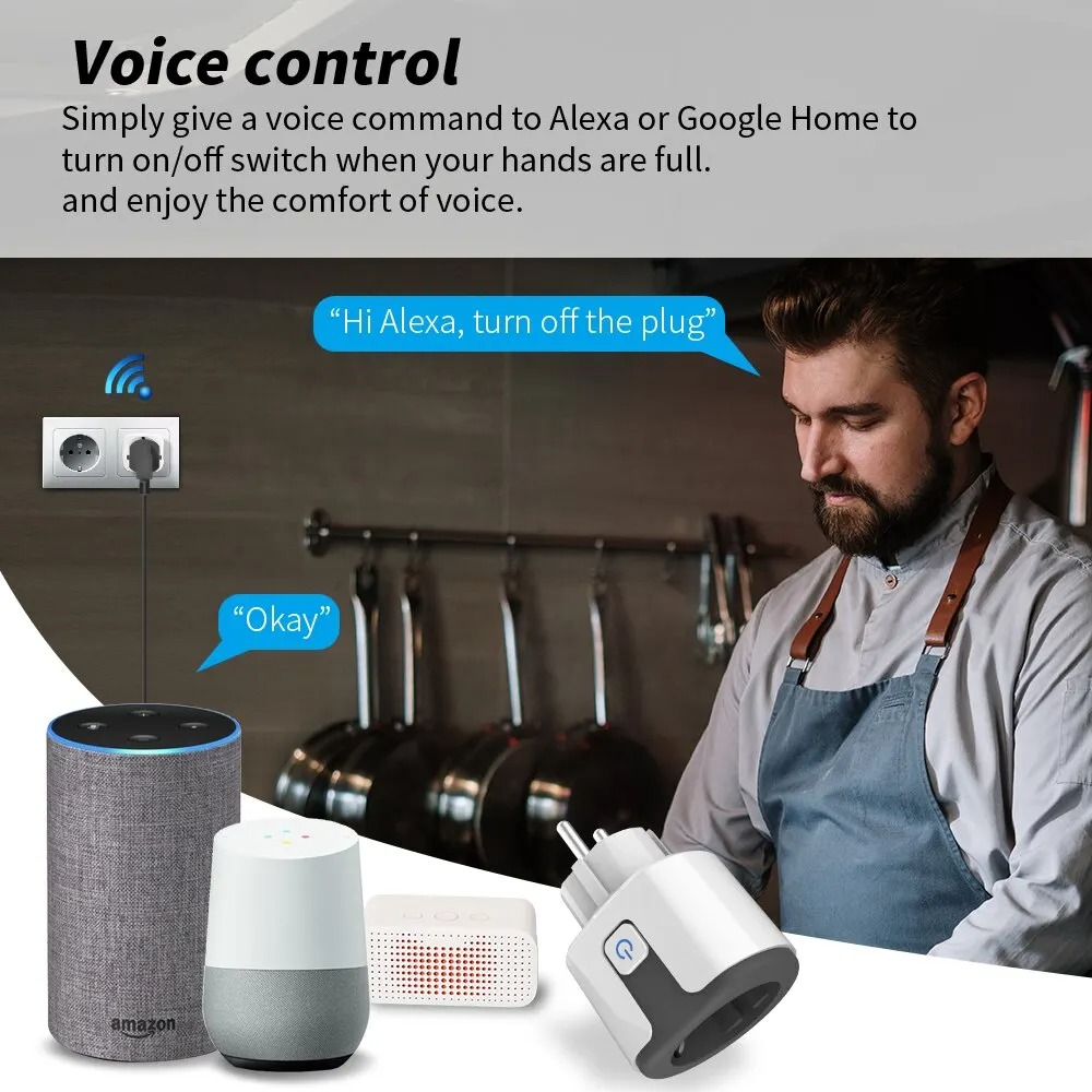 Prise intelligente WiFi EU, fo - Smart Plug Energy Monitoring Wifi avis et prix