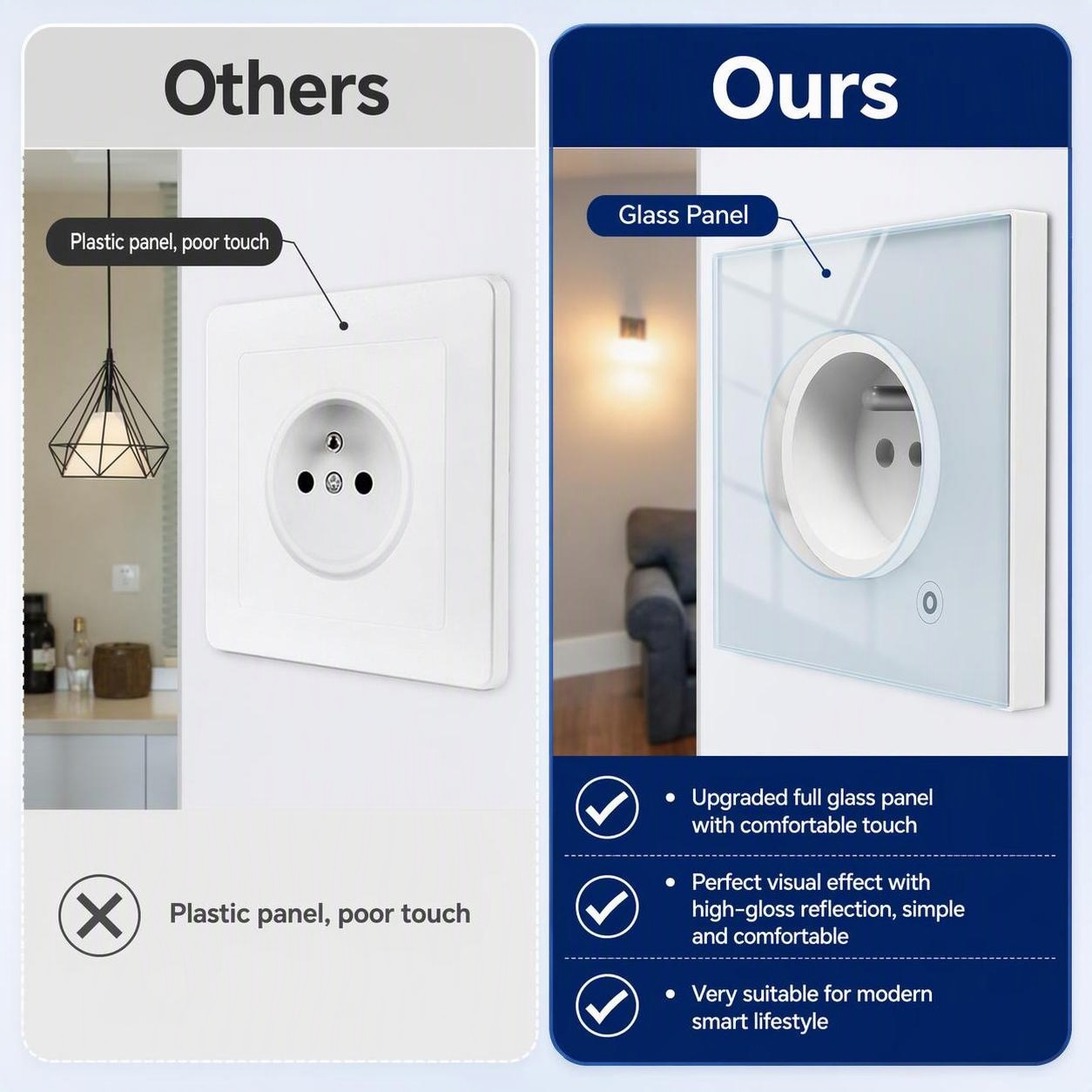 Prise murale intelligente Tuya - Smart Socket 16A Tuya App avis et prix
