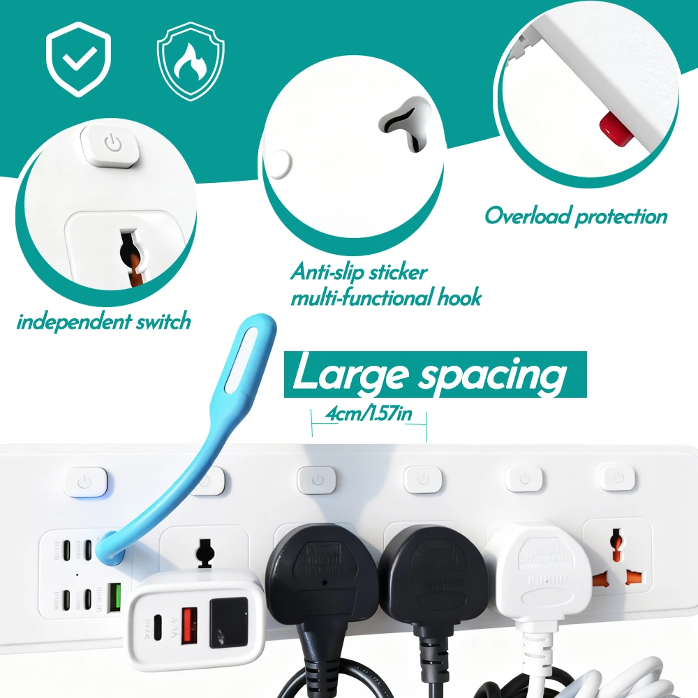 Prise d'extension de multipris - Smart Plug Surge Protector avis et prix