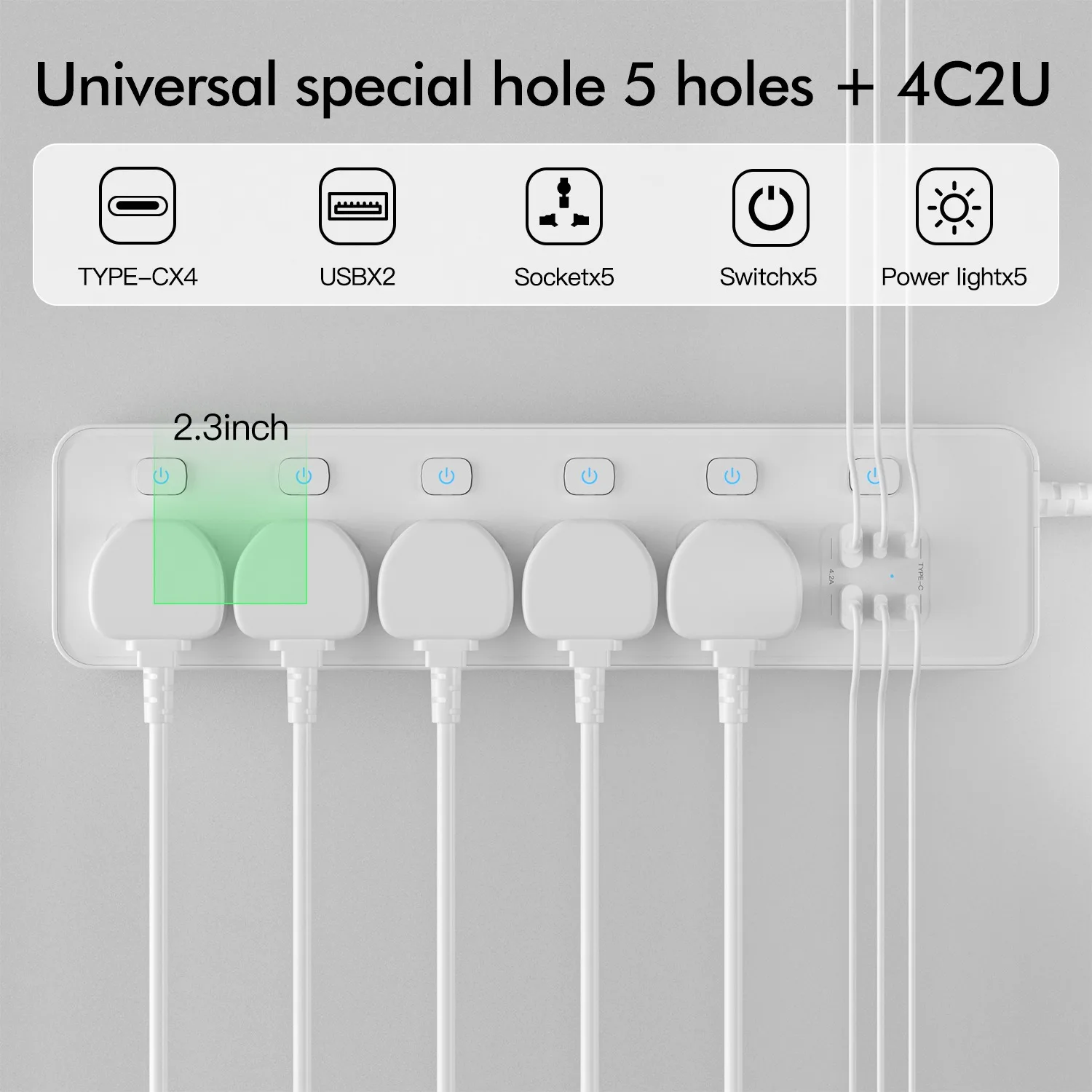 Prise d'extension de multipris - Smart Plug Surge Protector avis et prix