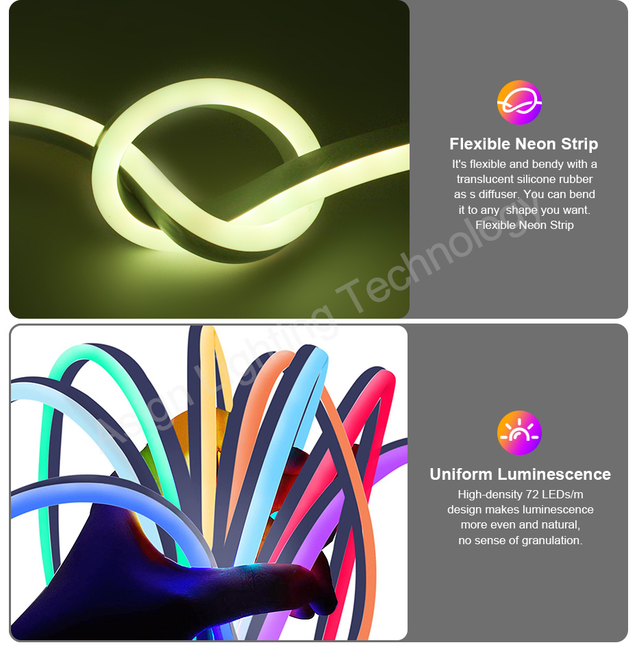 Bande LED néon RGB 220V avec p - Smart Plug Outdoor Waterproof avis et prix