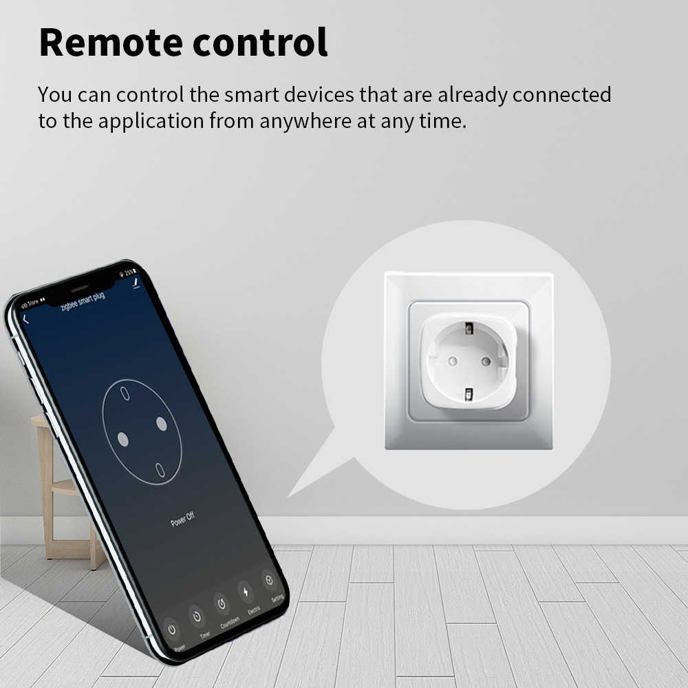 Prise intelligente Tuya Zigbee - Smart Socket 16A Tuya App avis et prix