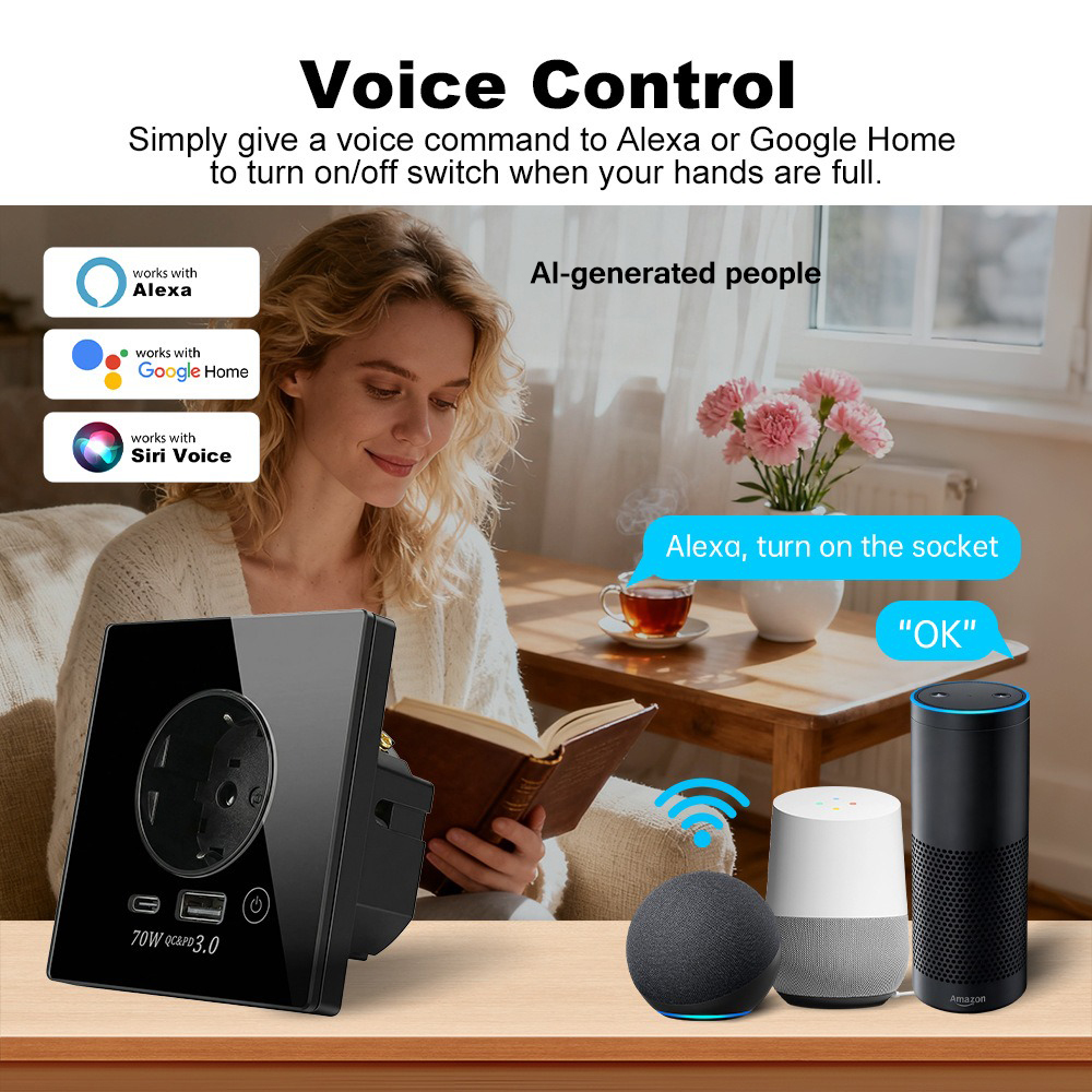 Prise murale intelligente WiFi - Smart Socket 16A Tuya App avis et prix