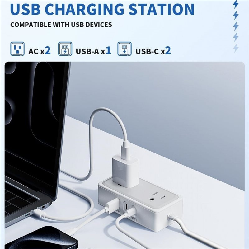 Multiprise intelligente AB41-5 - Smart Plug Surge Protector avis et prix