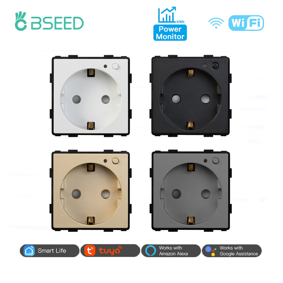 BSEED EU Stantzo Wifi prises é - Smart Socket 16A Tuya App avis et prix
