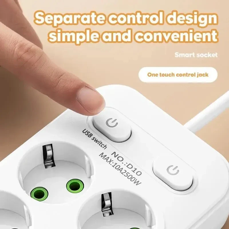 Prise ca prise ue multiprise m - Smart Plug Surge Protector avis et prix