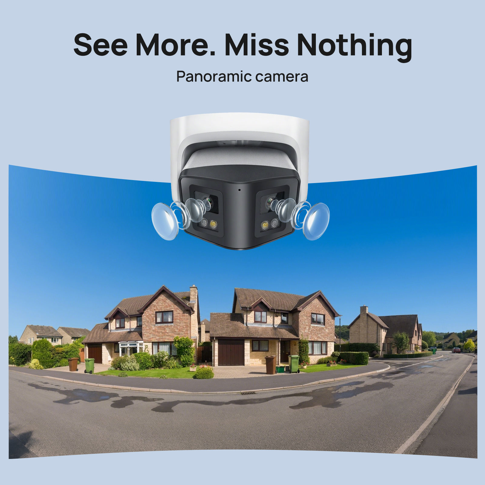 Caméra IP panoramique intellig - Smart Plug Outdoor Waterproof avis et prix