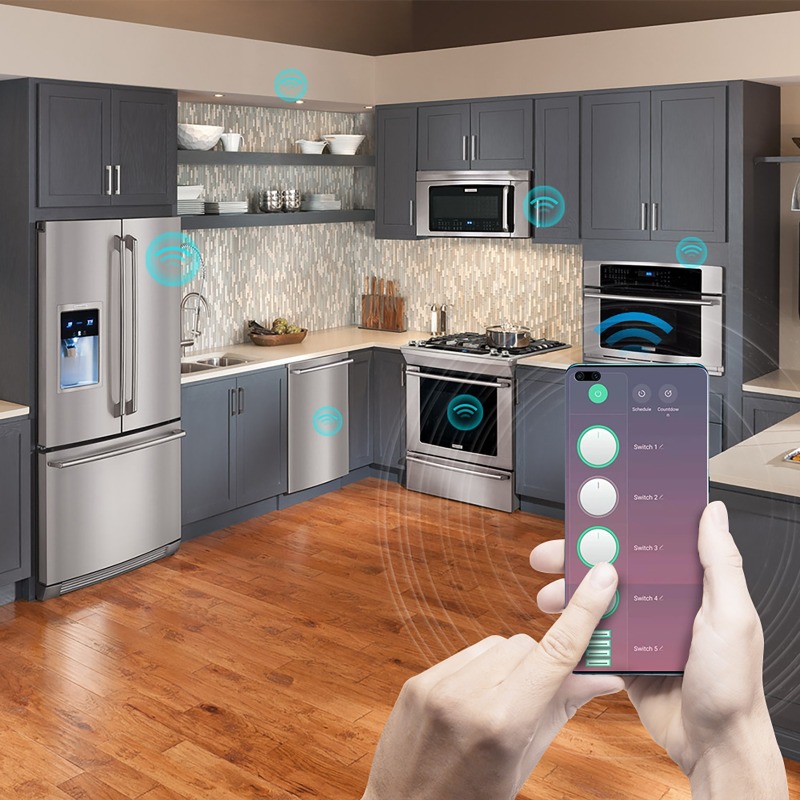 Multiprise intelligente Wi-Fi  - Smart Power Strip 4 Outlet Usb avis et prix