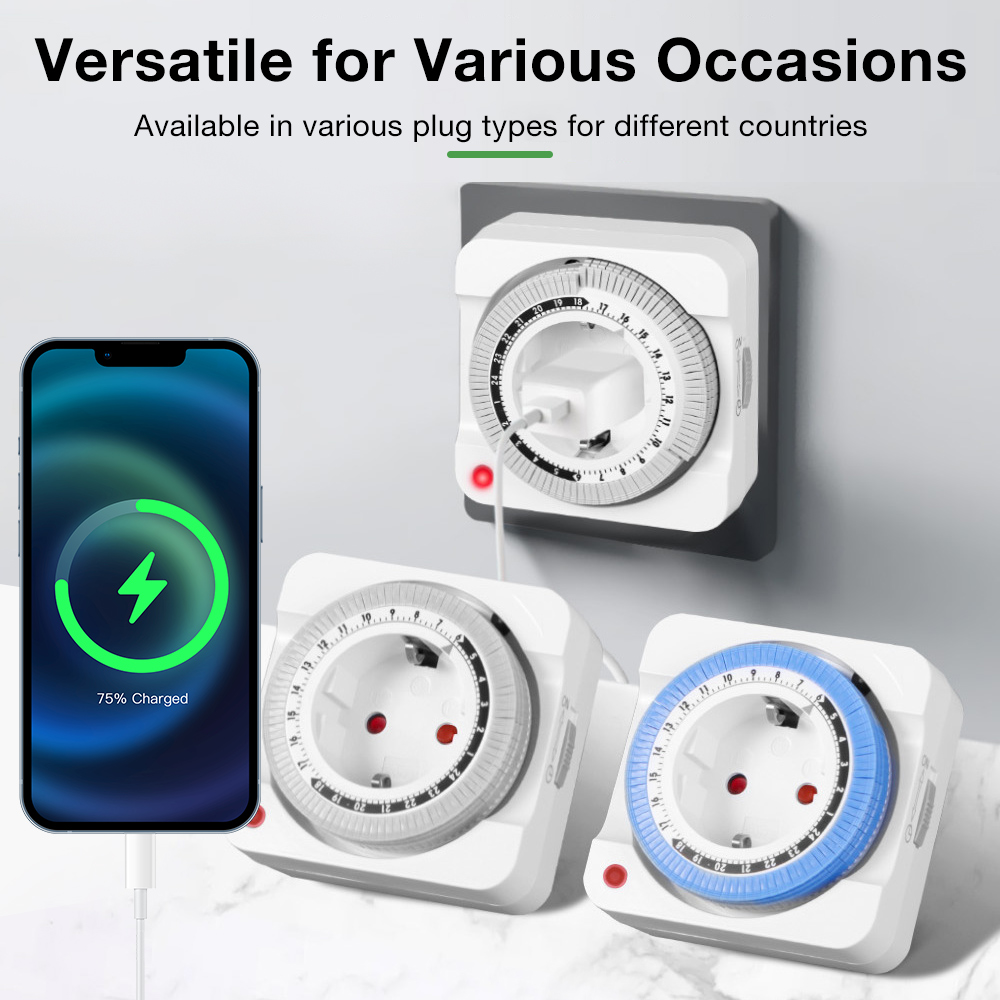 Prise de courant avec minuteri - Smart Socket With Timer Countdown avis et prix