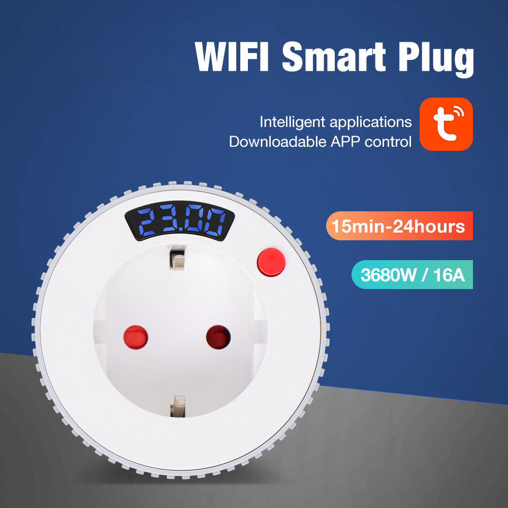 Prise intelligente WiFi, minut - Smart Socket With Timer Countdown avis et prix