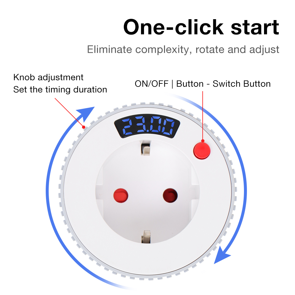 Prise intelligente WiFi, minut - Smart Socket With Timer Countdown avis et prix