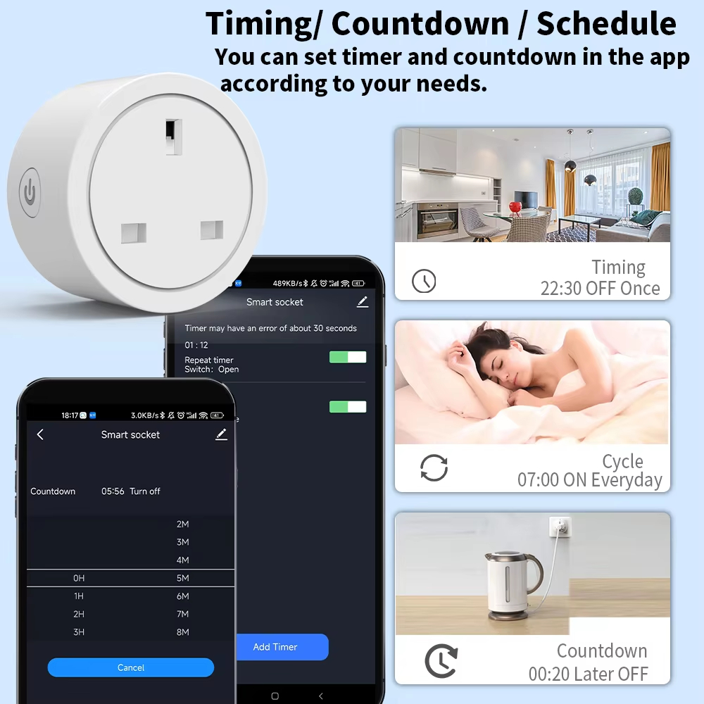 Prise intelligente WiFi 16A av - Smart Plug Energy Monitoring Wifi avis et prix