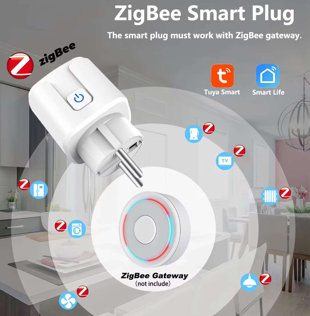 Prise intelligente Tuya ZigBee - Smart Socket 16A Tuya App avis et prix