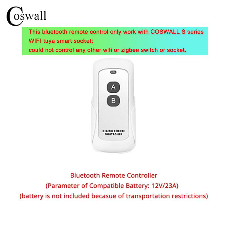 Coswall Alice Glass Zigbee Tuy - Smart Plug Zigbee 16A avis et prix