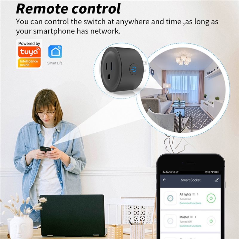 Prise intelligente WIFI WCS-TU - Smart Plug Energy Monitoring Wifi avis et prix