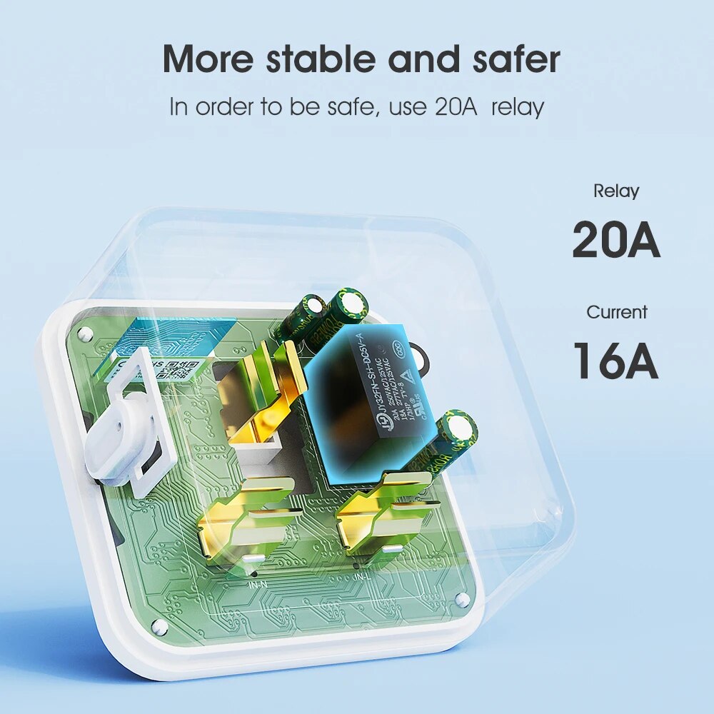 Tuya-Prise WiFi sans fil pour  - Smart Plug Energy Monitoring Wifi avis et prix