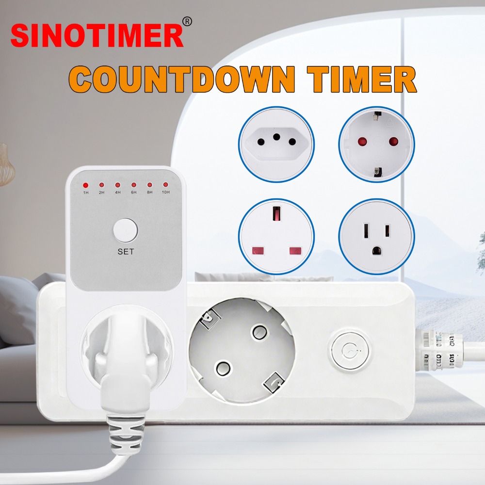 Prise de minuterie électroniqu - Smart Socket With Timer Countdown avis et prix