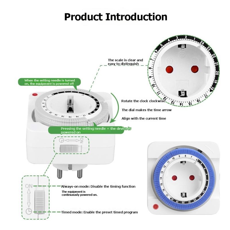 SYW-24 Minuteur minuterie auto - Smart Socket With Timer Countdown avis et prix