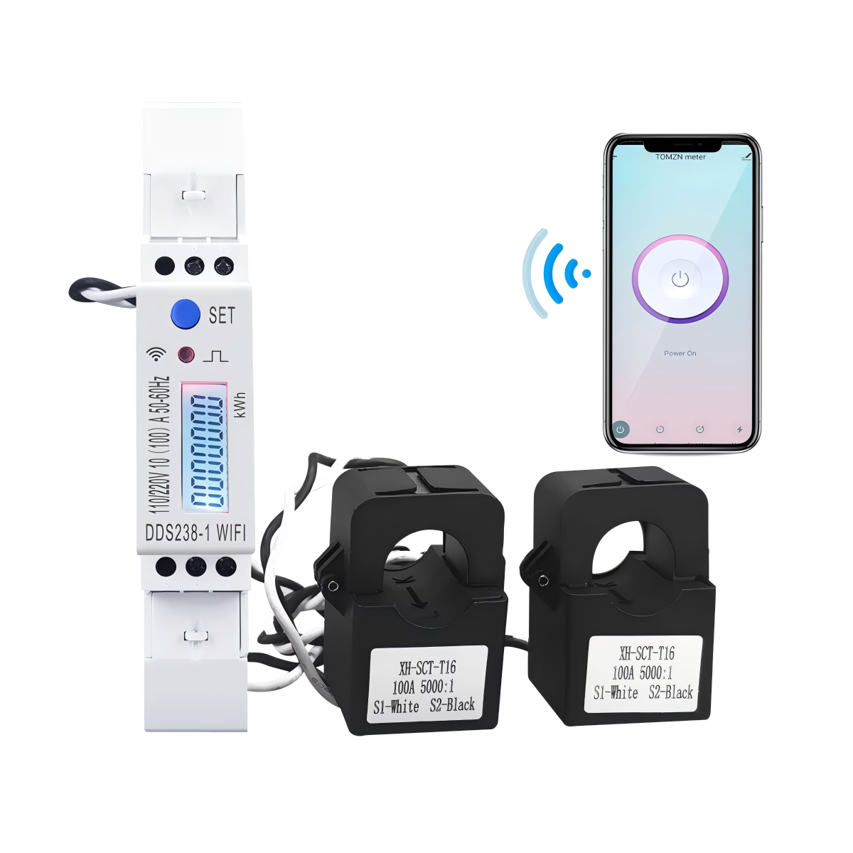 Compteur d'énergie intelligent - Energy Meter Din Rail Wifi avis et prix