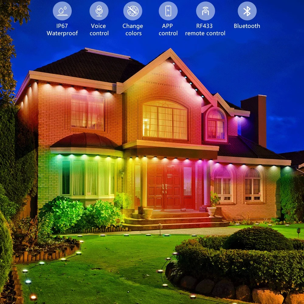 Tuya-Lumières avant-toit extér - Smart Plug Outdoor Waterproof avis et prix