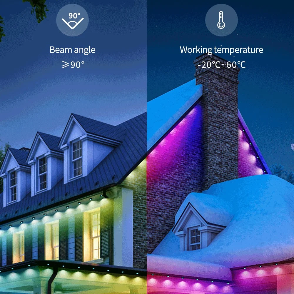 Tuya-Lumières avant-toit extér - Smart Plug Outdoor Waterproof avis et prix