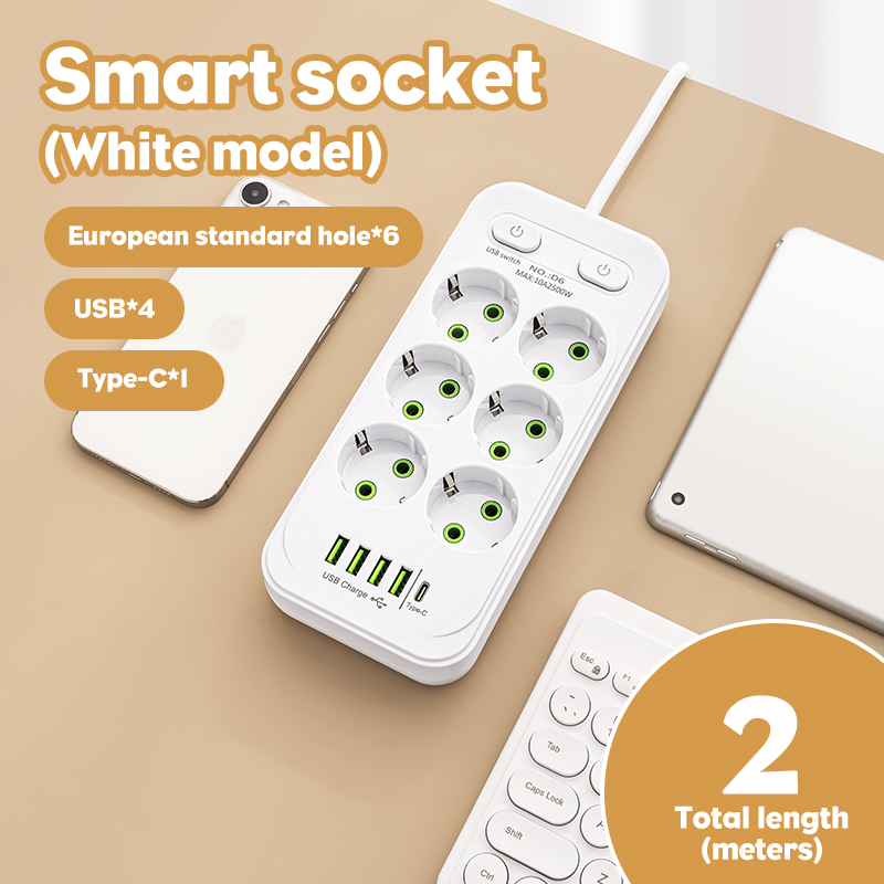 Multiprise intelligente avec p - Smart Plug Surge Protector avis et prix