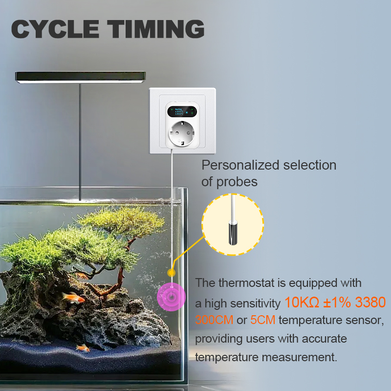 Prise numérique WiFi Tuya, com - Smart Socket With Timer Countdown avis et prix