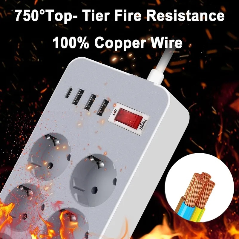Multiprise intelligente 10-en- - Smart Power Strip 4 Outlet Usb avis et prix