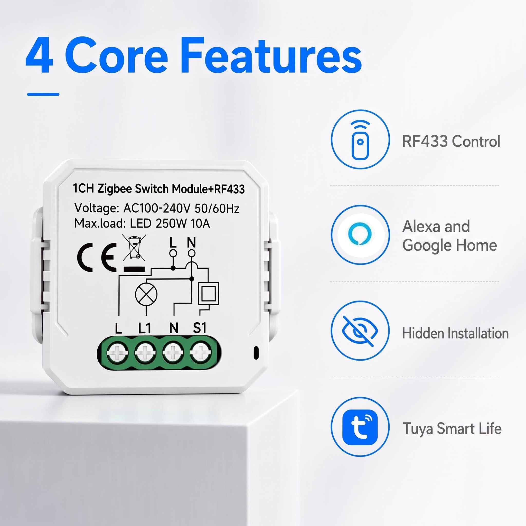 Module de commutation intellig - Smart Plug Mini Alexa Google avis et prix